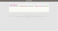Desktop Screenshot of insumed.com